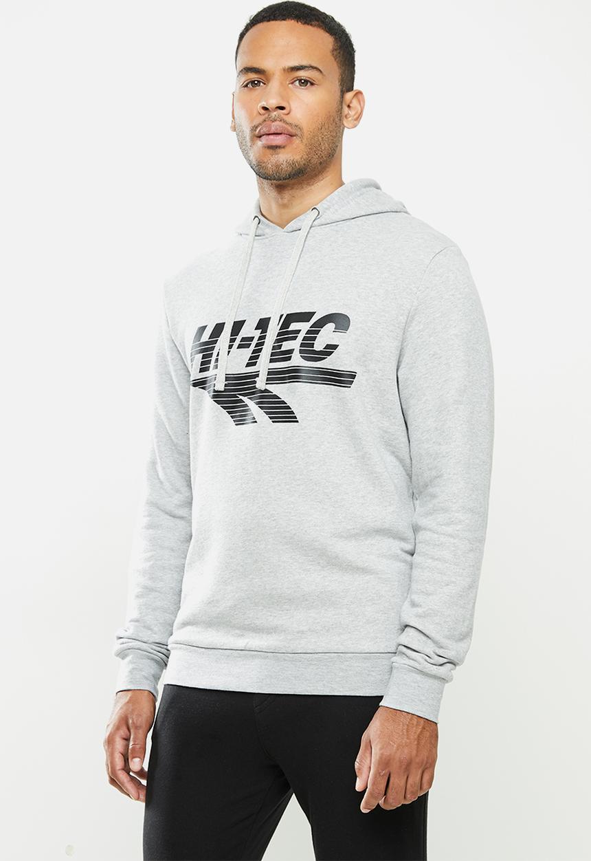 Hi-Tec - Big logo hoody - grey 