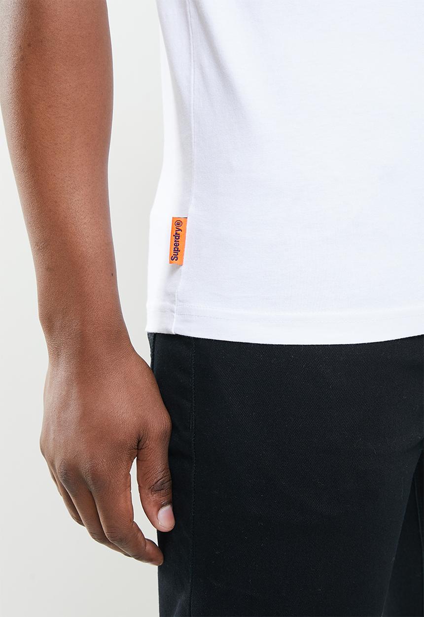Superdry. - Collective tee - white 