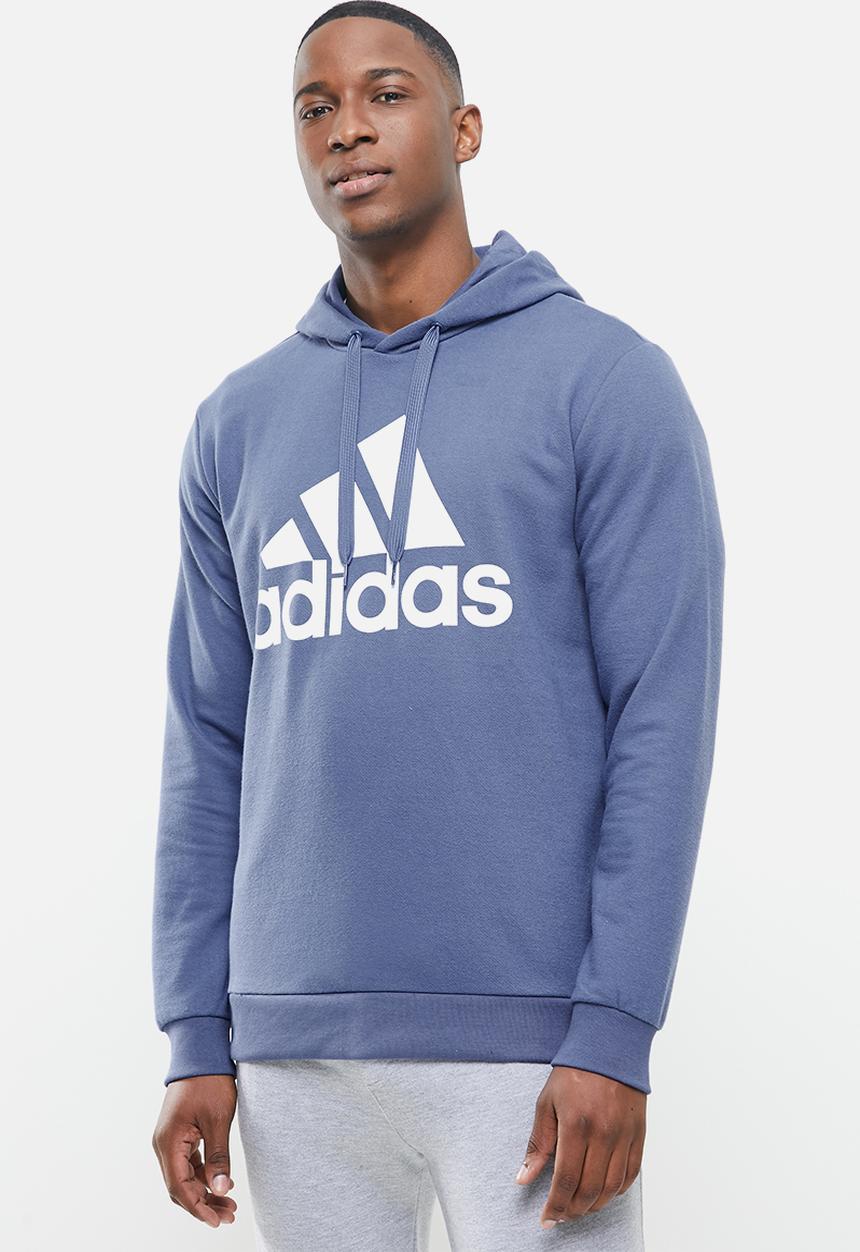 adidas Performance - Bl ft hooded sweat - blue
