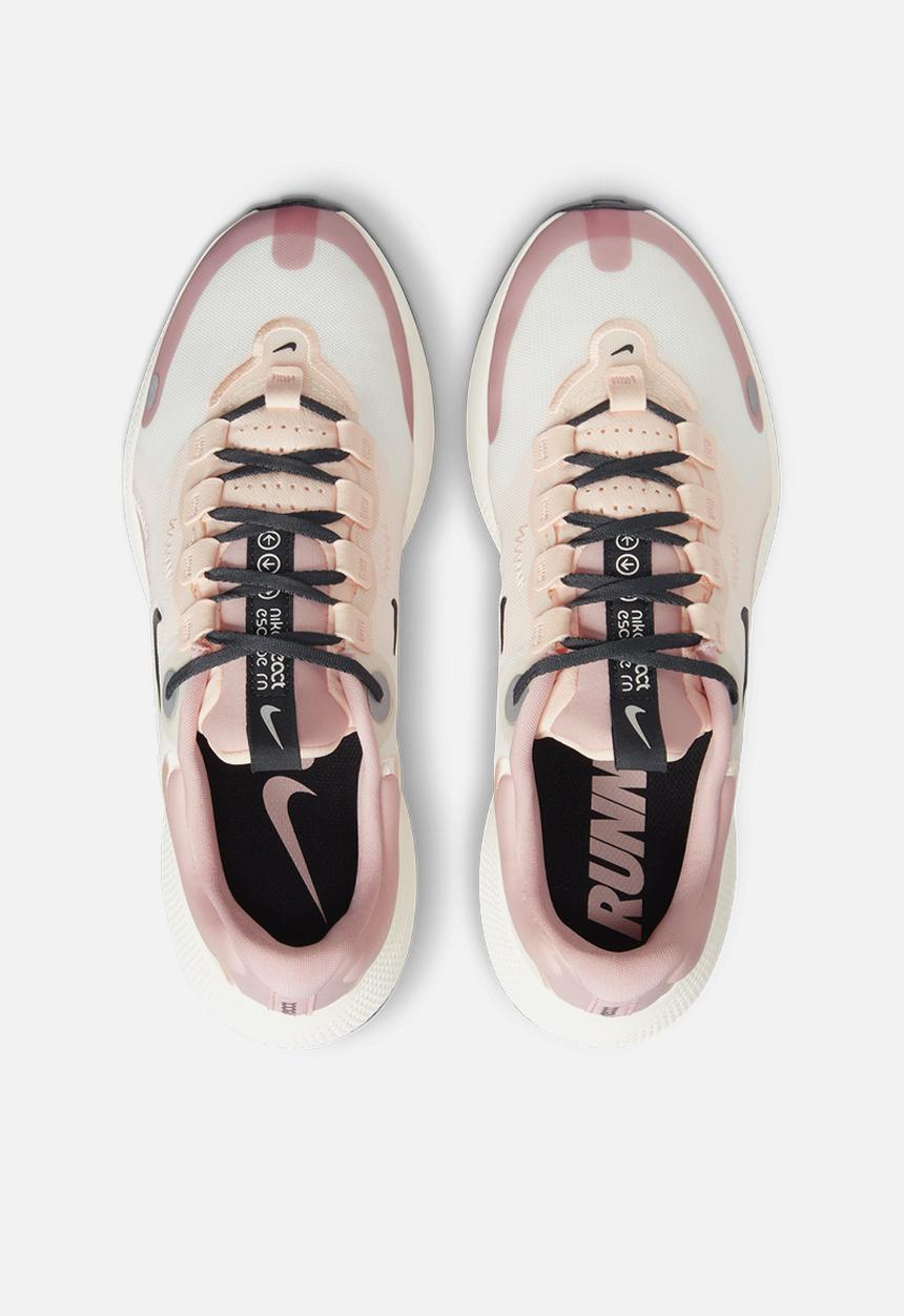 Nike - React escape run - sail/dk smoke grey-pink glaze