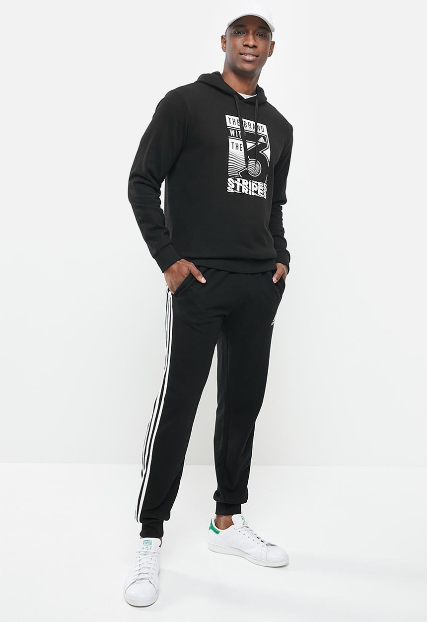 adidas Performance - 3 Stripe fl f pants - black
