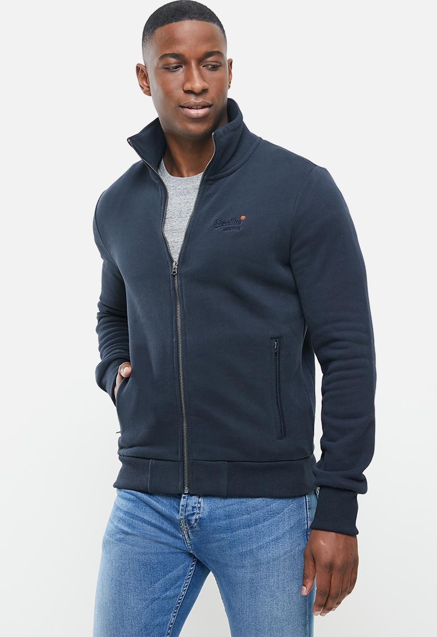 Superdry. - Ol classic track top - navy