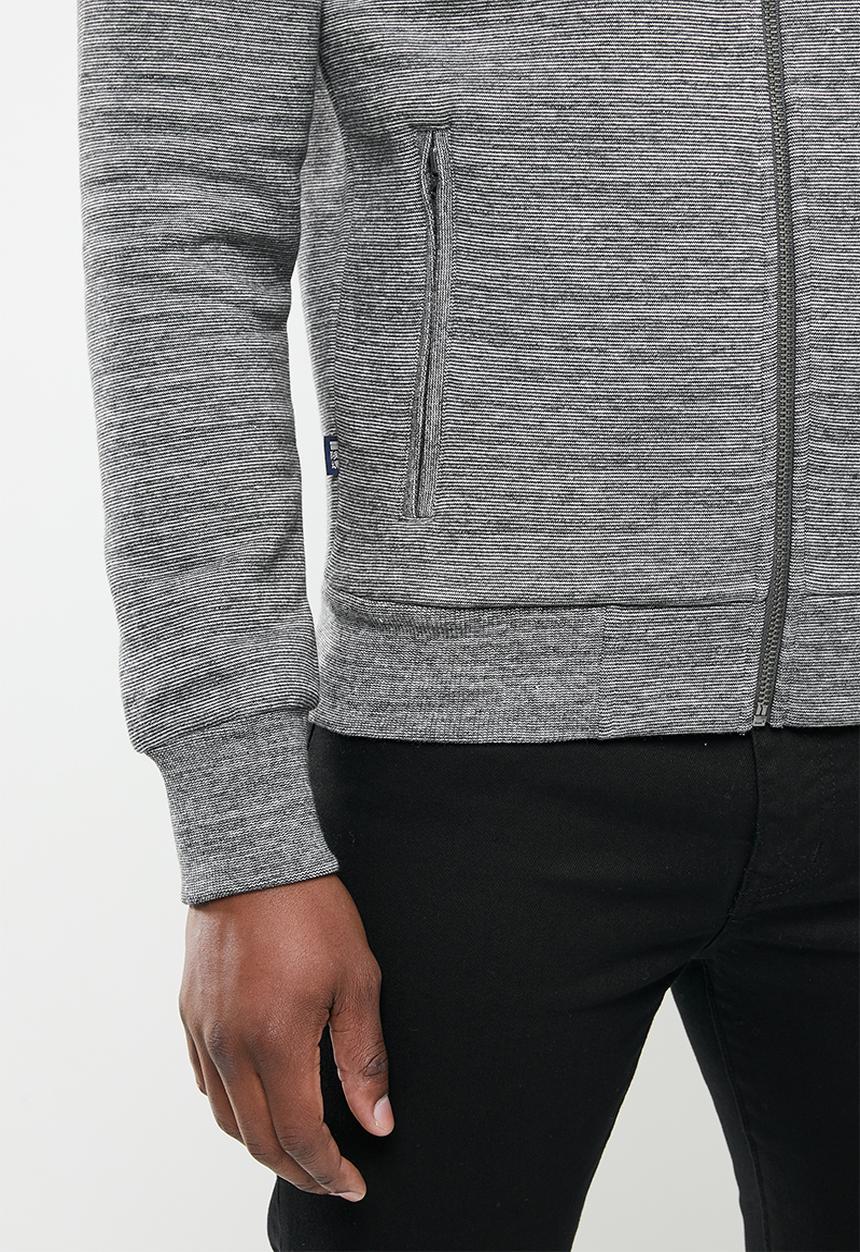 Superdry. - Ol classic track top - stone grey