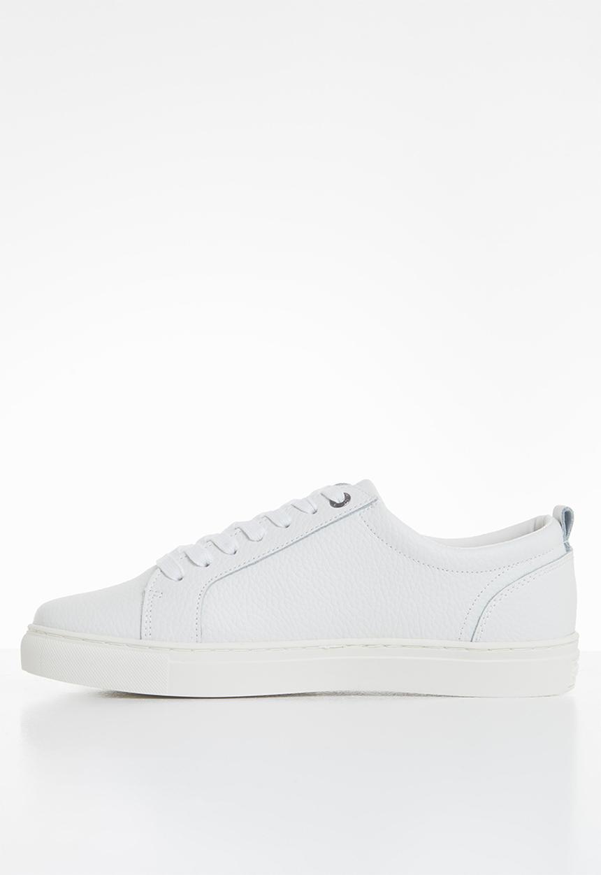 Superdry. - Truman leather lace up - white