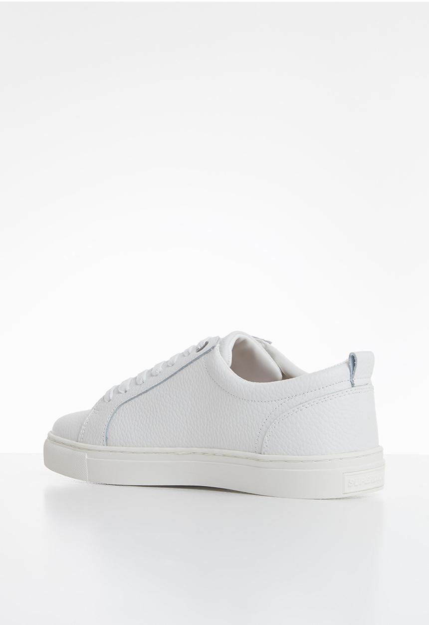 Superdry. - Truman leather lace up - white