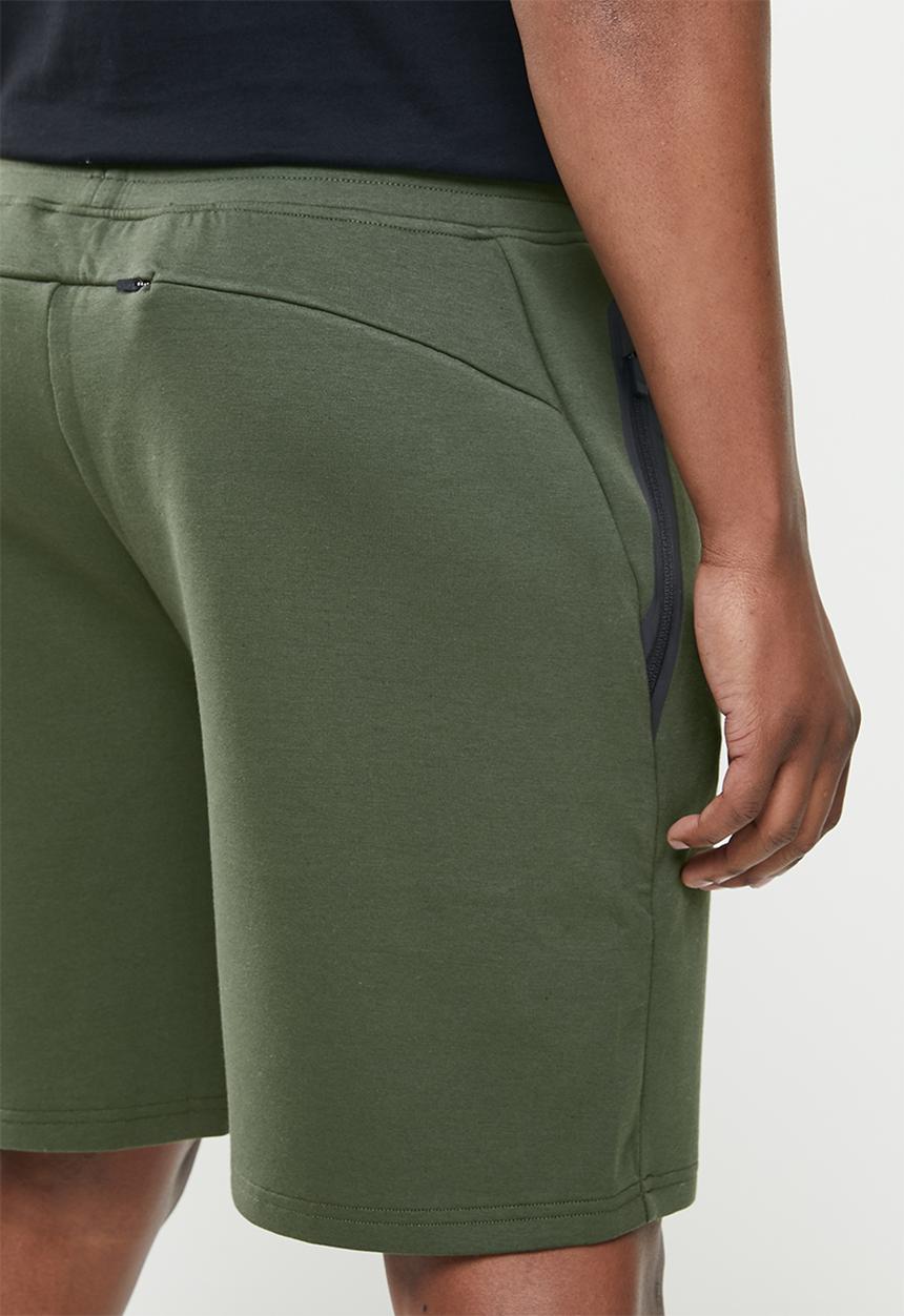 Superdry. - Training gymtech short - khaki