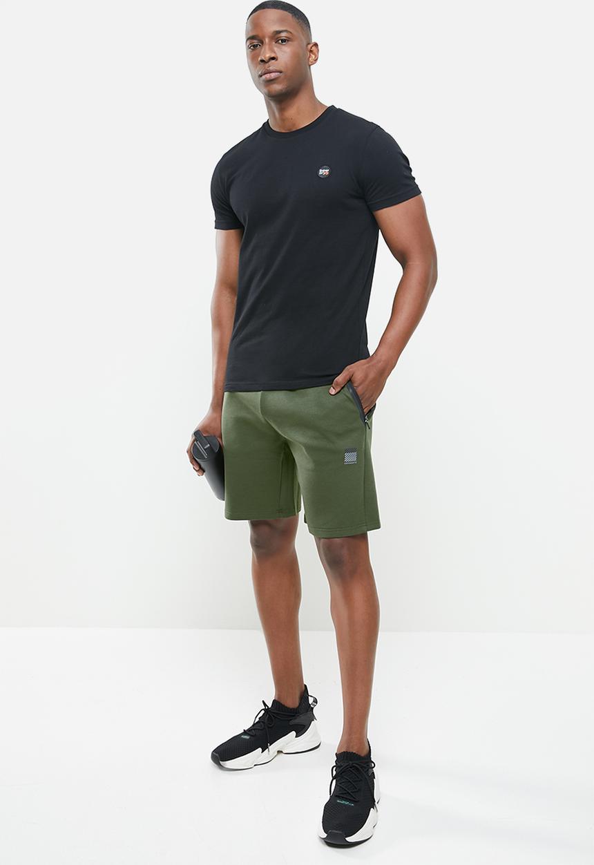 Superdry. - Training gymtech short - khaki