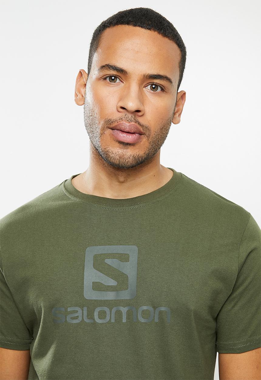 Salomon - Achieve short sleeve tee - olive 