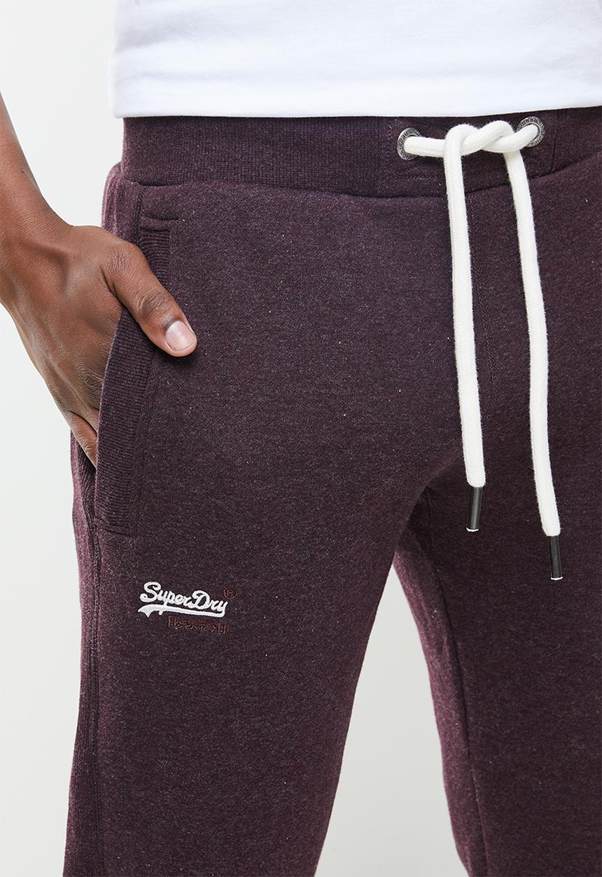 Superdry. - Ol classic jogger - burgundy 