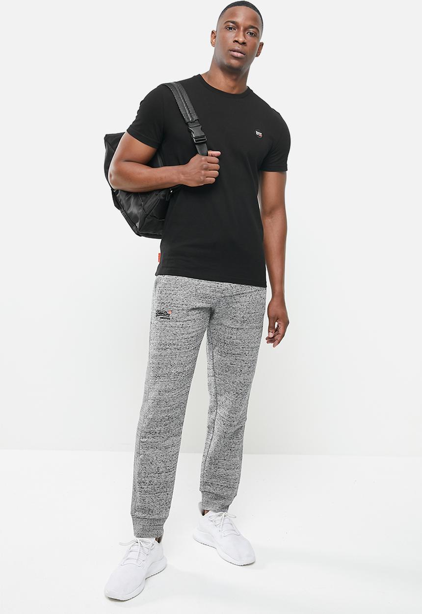 Superdry. - Orange label jogger br - grey 
