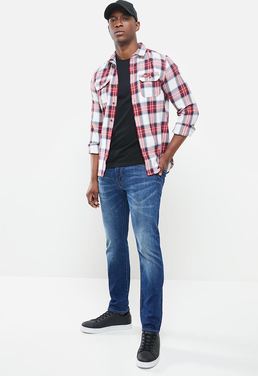Superdry. - Slim jeans - blue