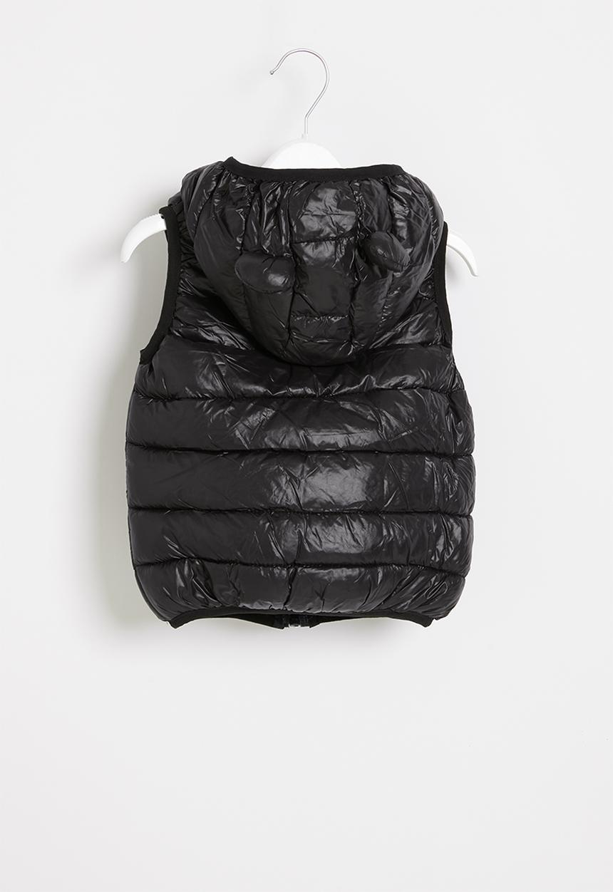 Pop Candy - Boys sleeveless bomber - black