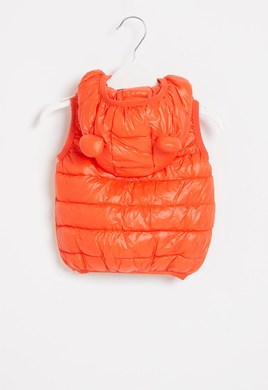 Pop Candy - Boys sleeveless bomber - orange