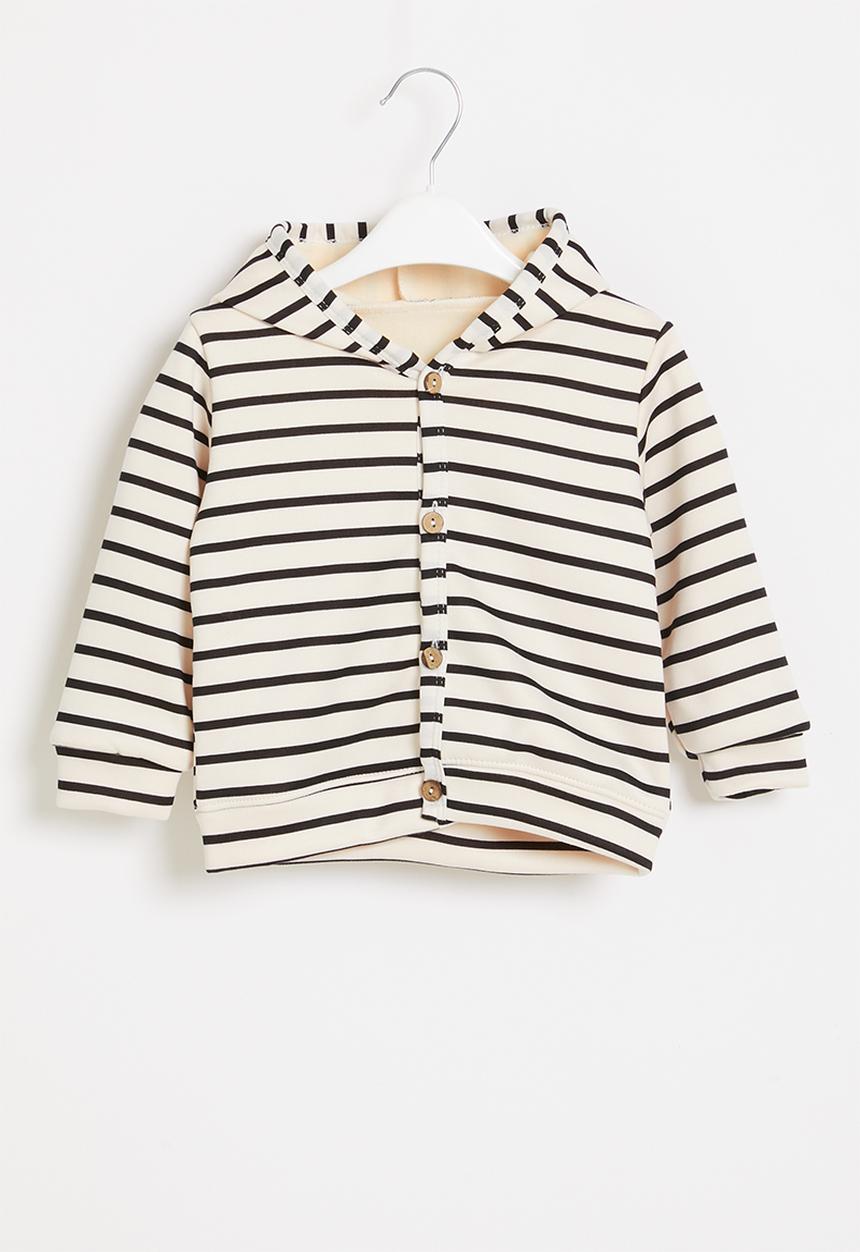 Pop Candy - Comfy jacket - neutral & black