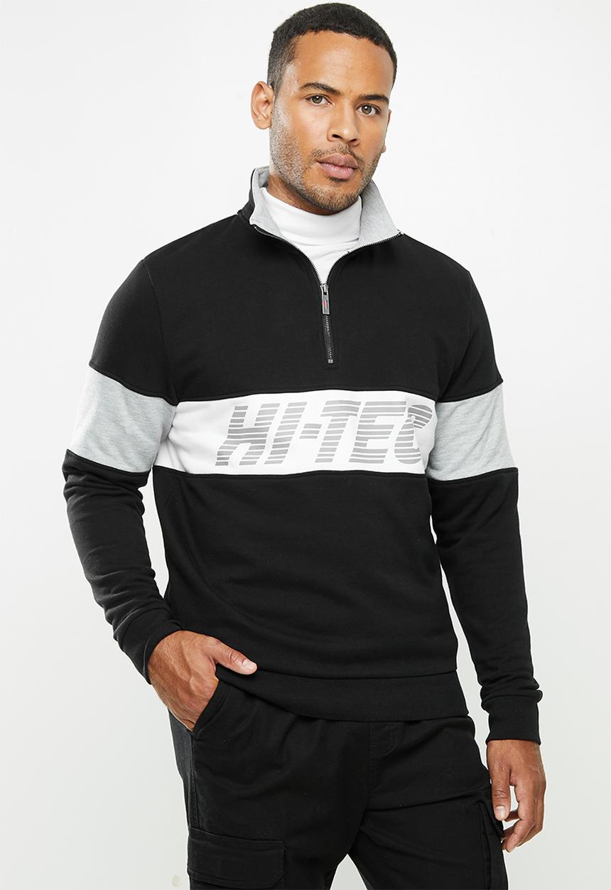 Hi-Tec - Heritage 1/4 zip fleece - multi 