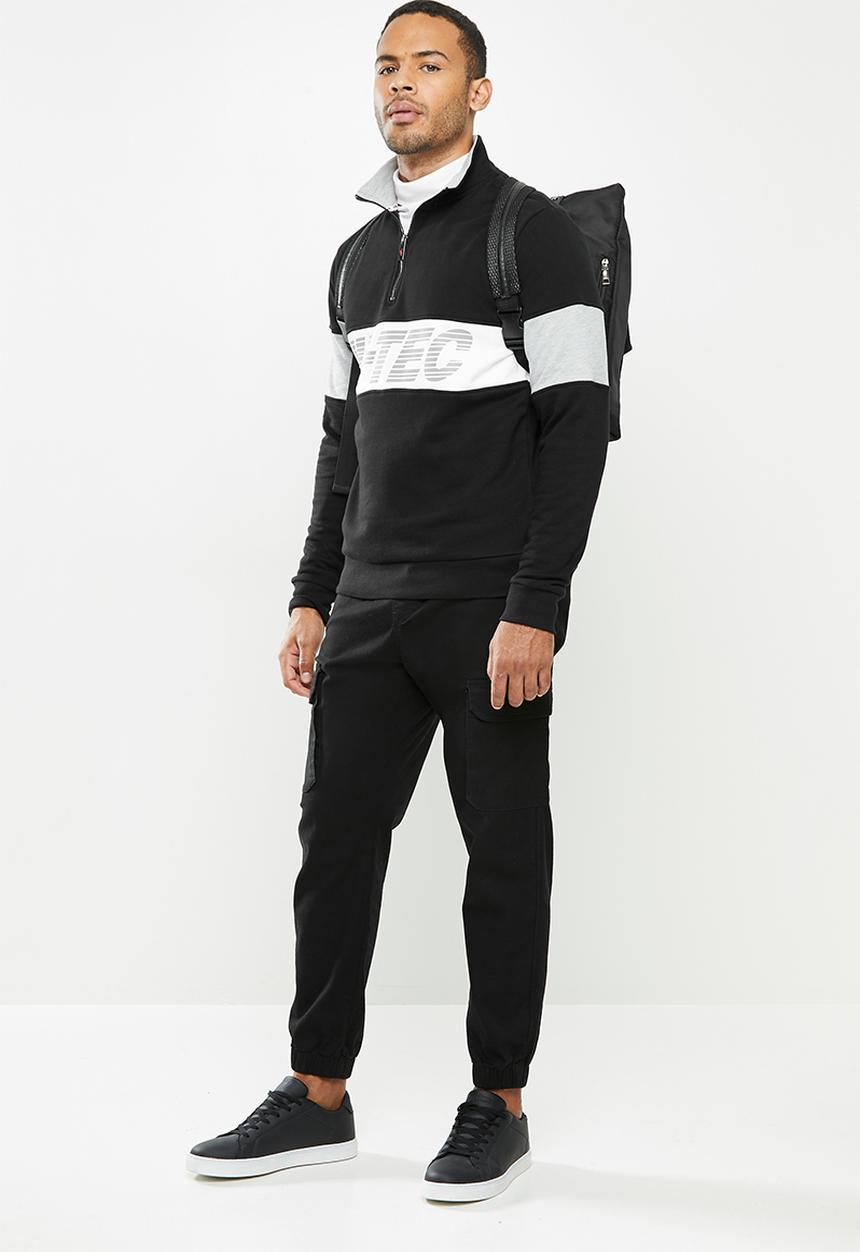 Hi-Tec - Heritage 1/4 zip fleece - multi 