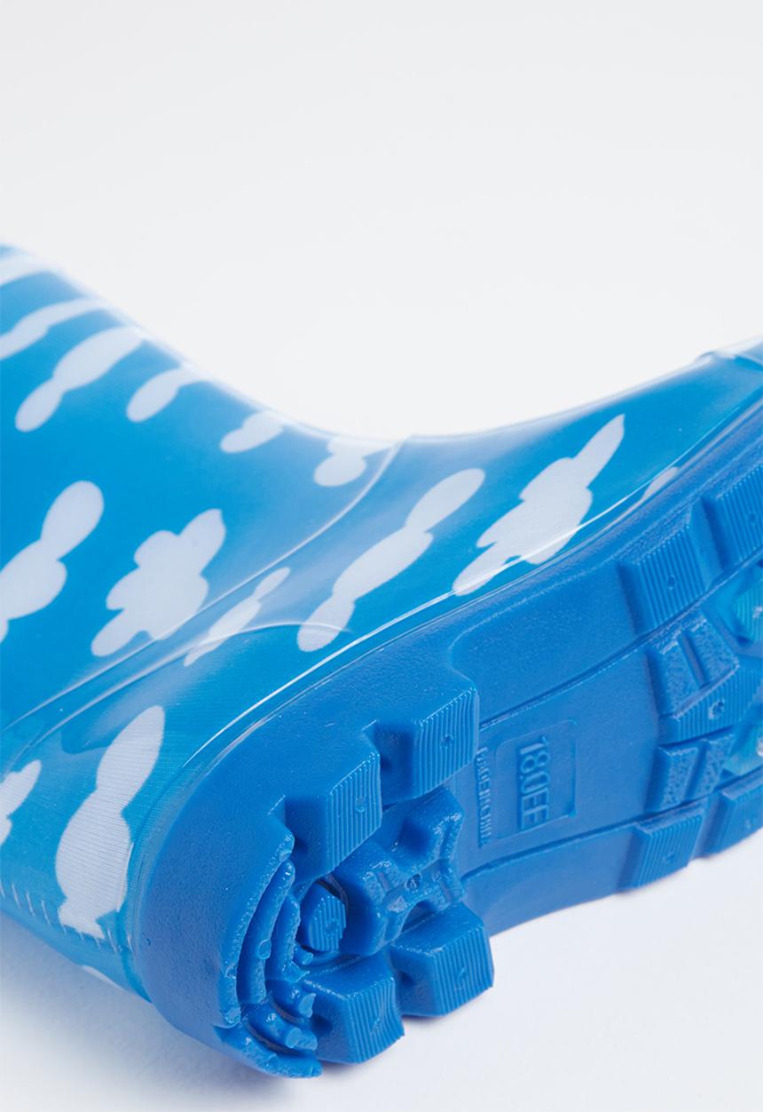 Pop Candy - Boys printed rainboots - blue