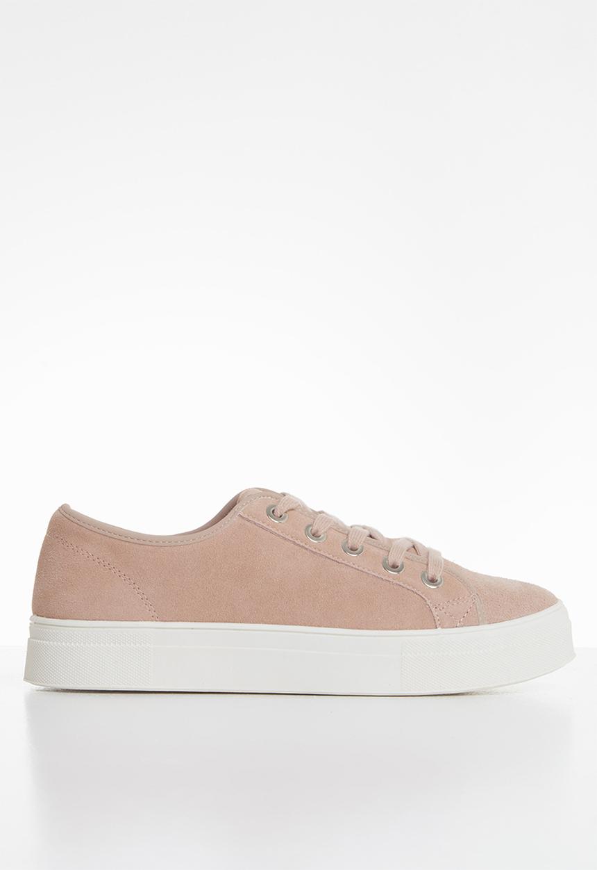 Superdry. - Womens flatform sleek trainer - pink
