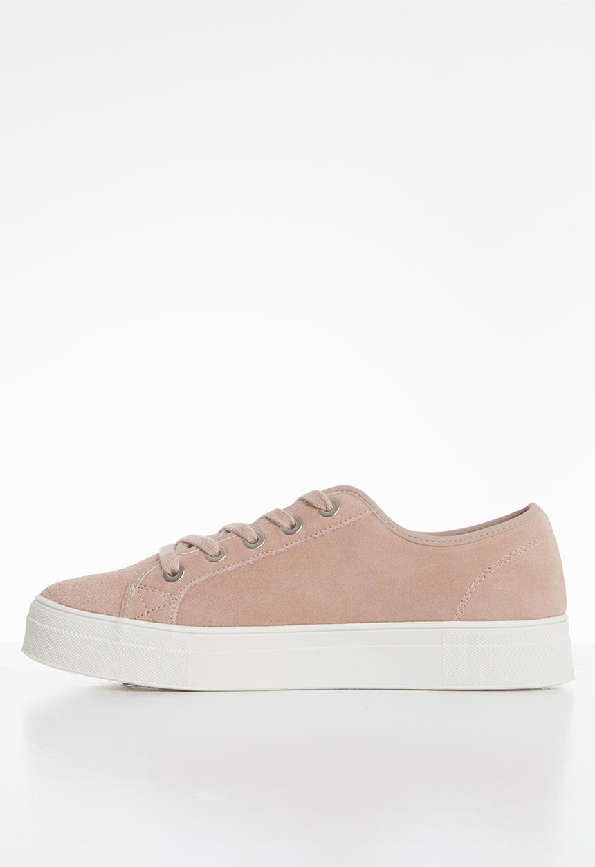 Superdry. - Womens flatform sleek trainer - pink