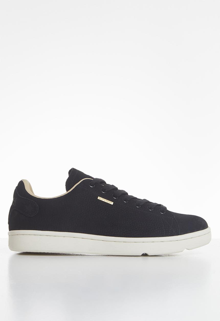 Superdry. - Premium vintage tennis trainer - black