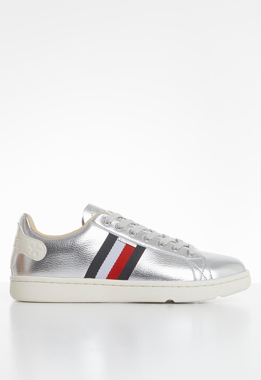 Superdry. - Vintage tennis trainer - silver