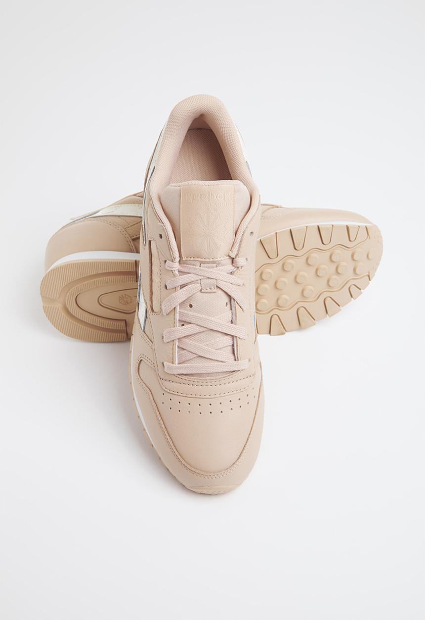 Reebok - Classic leather - bare beige/white
