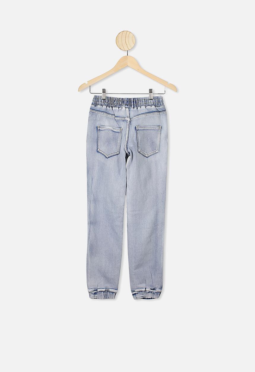 Free by Cotton On - Slouch denim pant - new sky blue wash