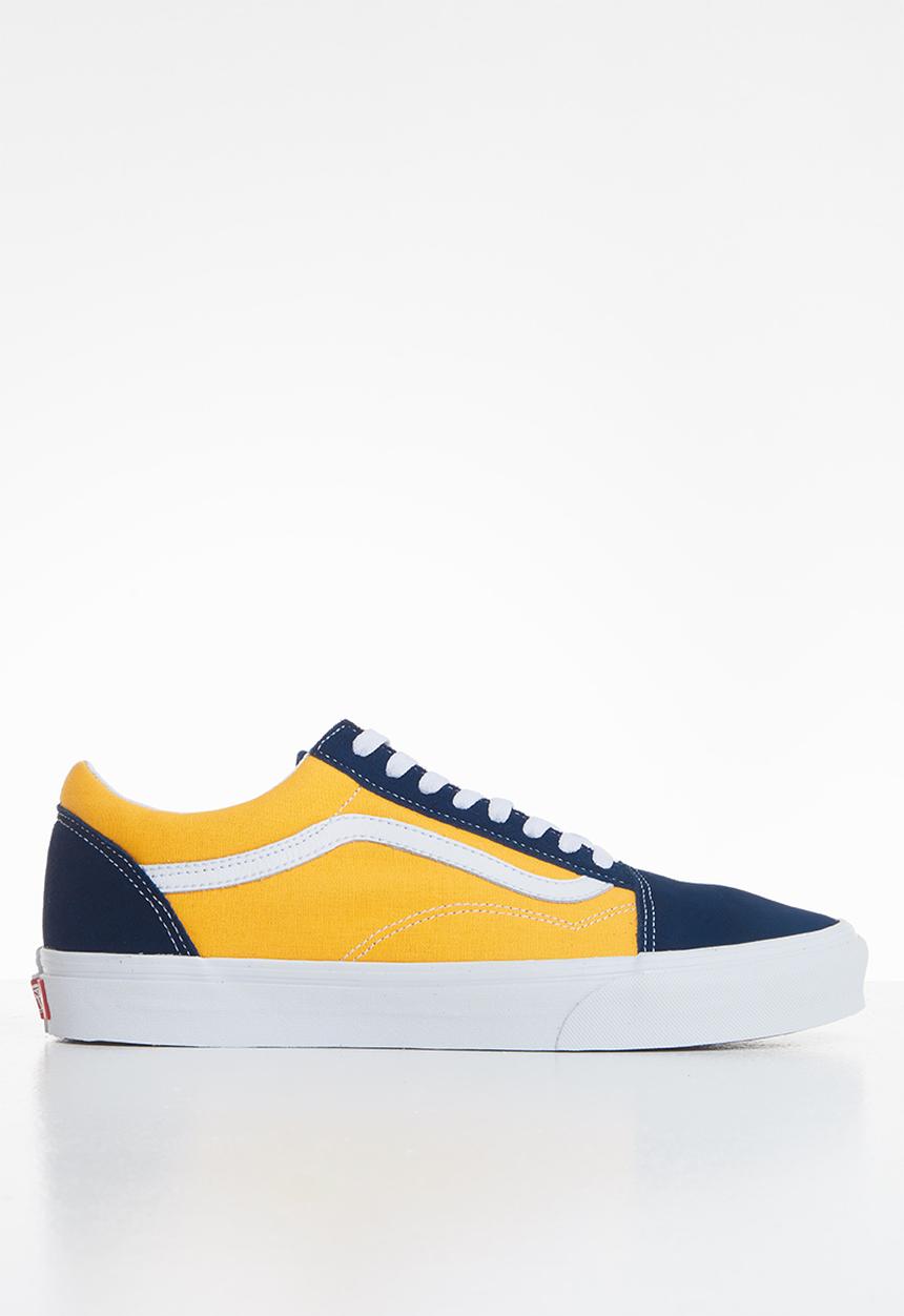 Vans - Ua old skool - (classic sport) dress blues/saffron