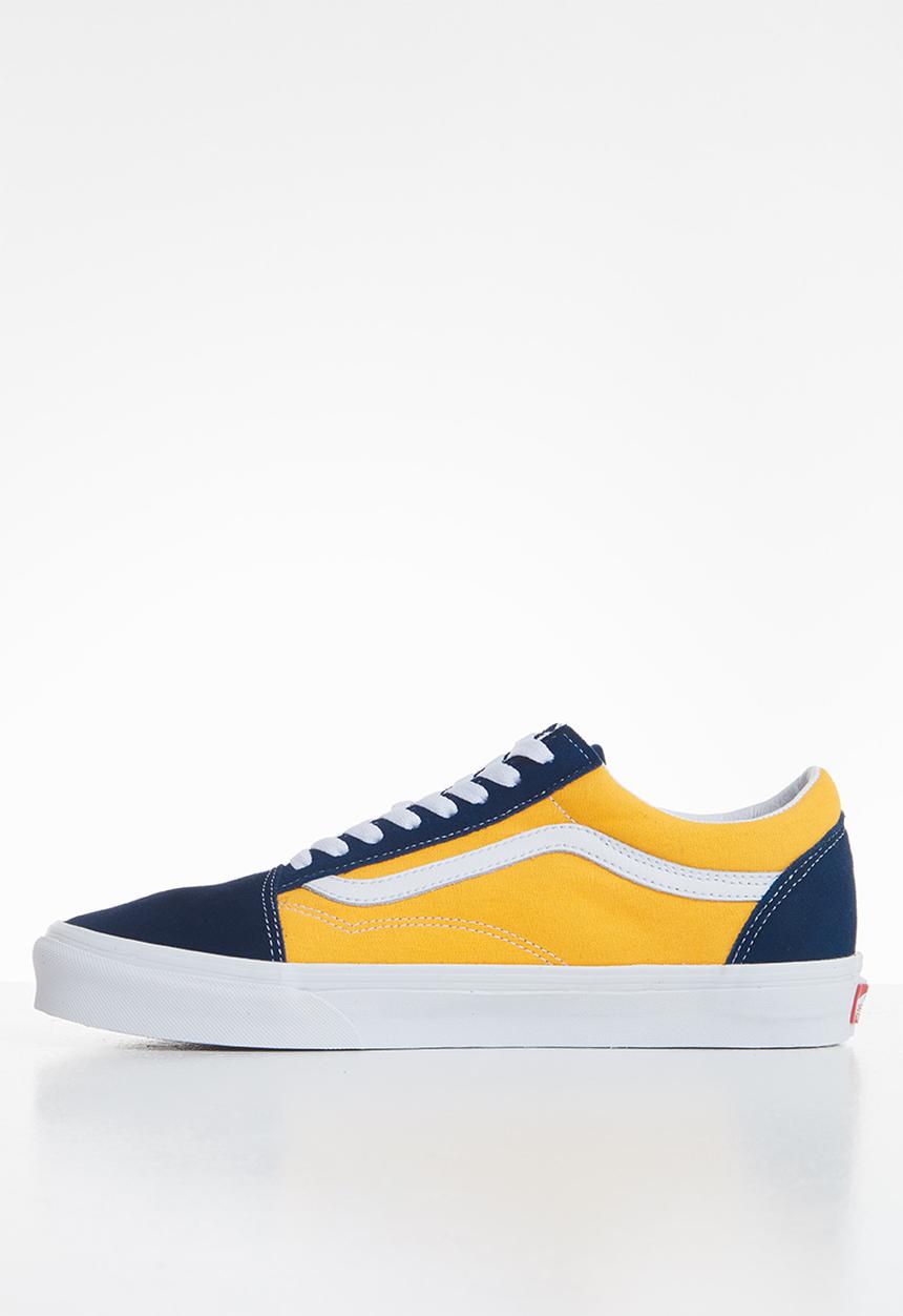Vans - Ua old skool - (classic sport) dress blues/saffron