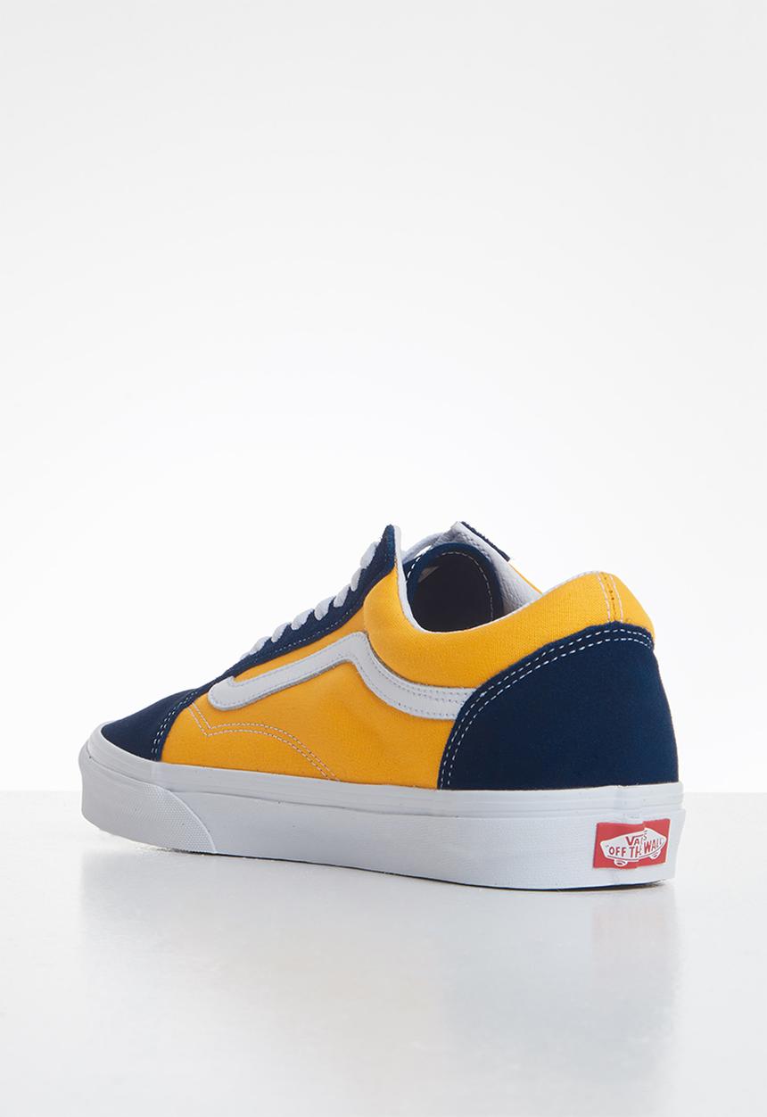 Vans - Ua old skool - (classic sport) dress blues/saffron