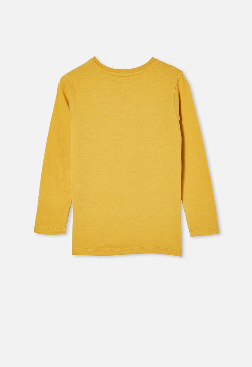 Cotton On - Penelope long sleeve tee - yellow
