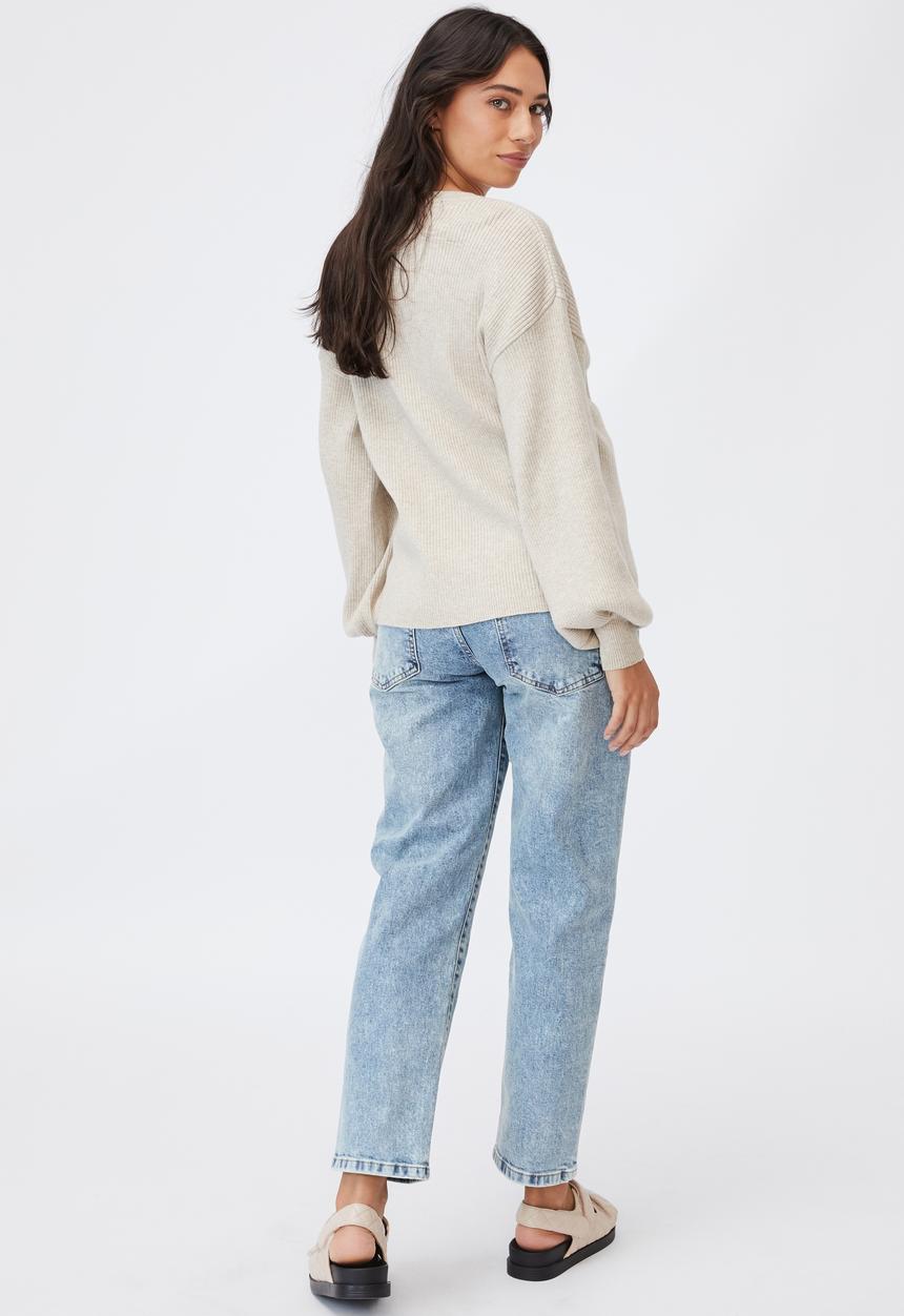 Cotton On - Maternity friendly ultimate pullover - taupe