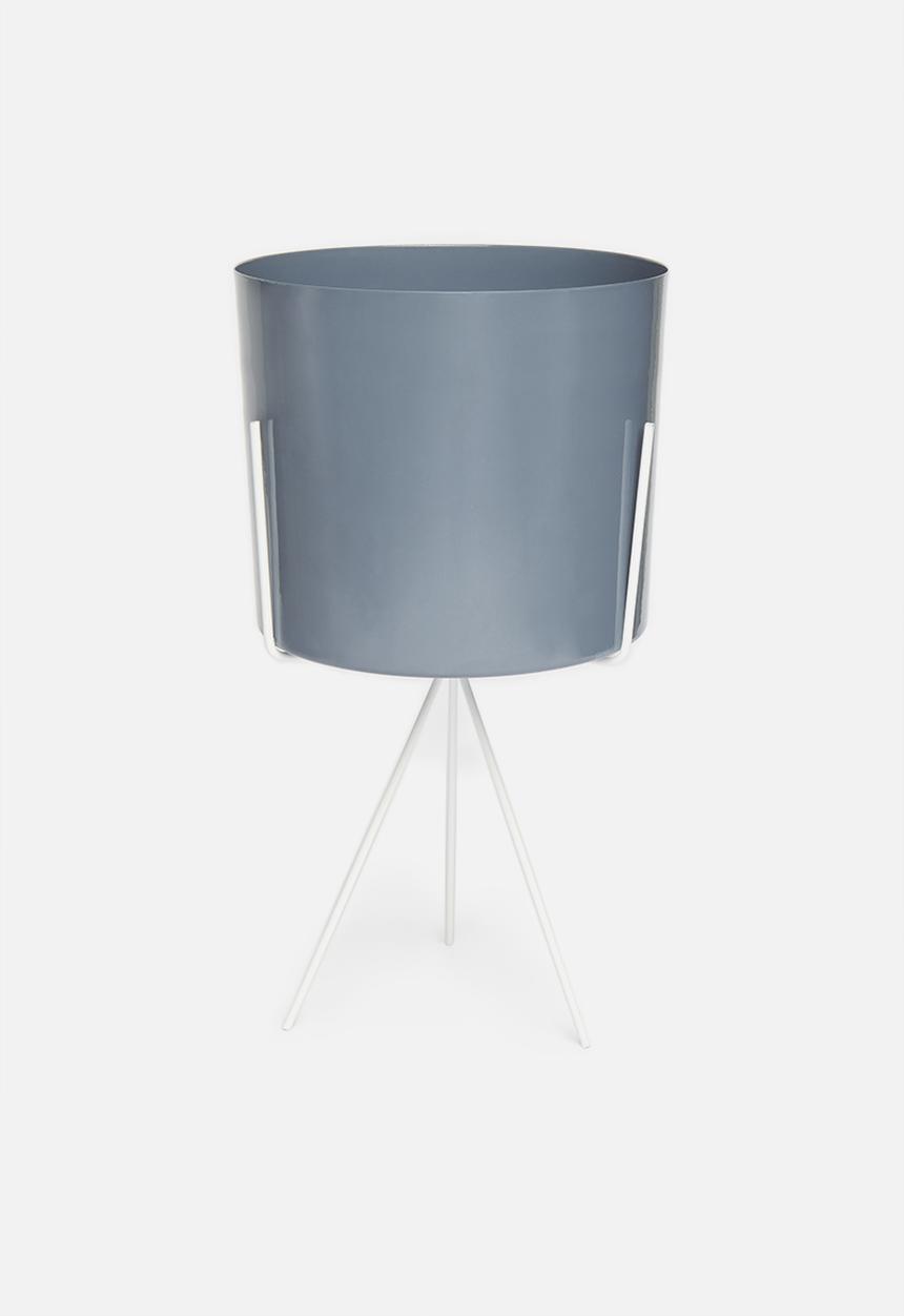 H&S - Planter on stand - dark grey