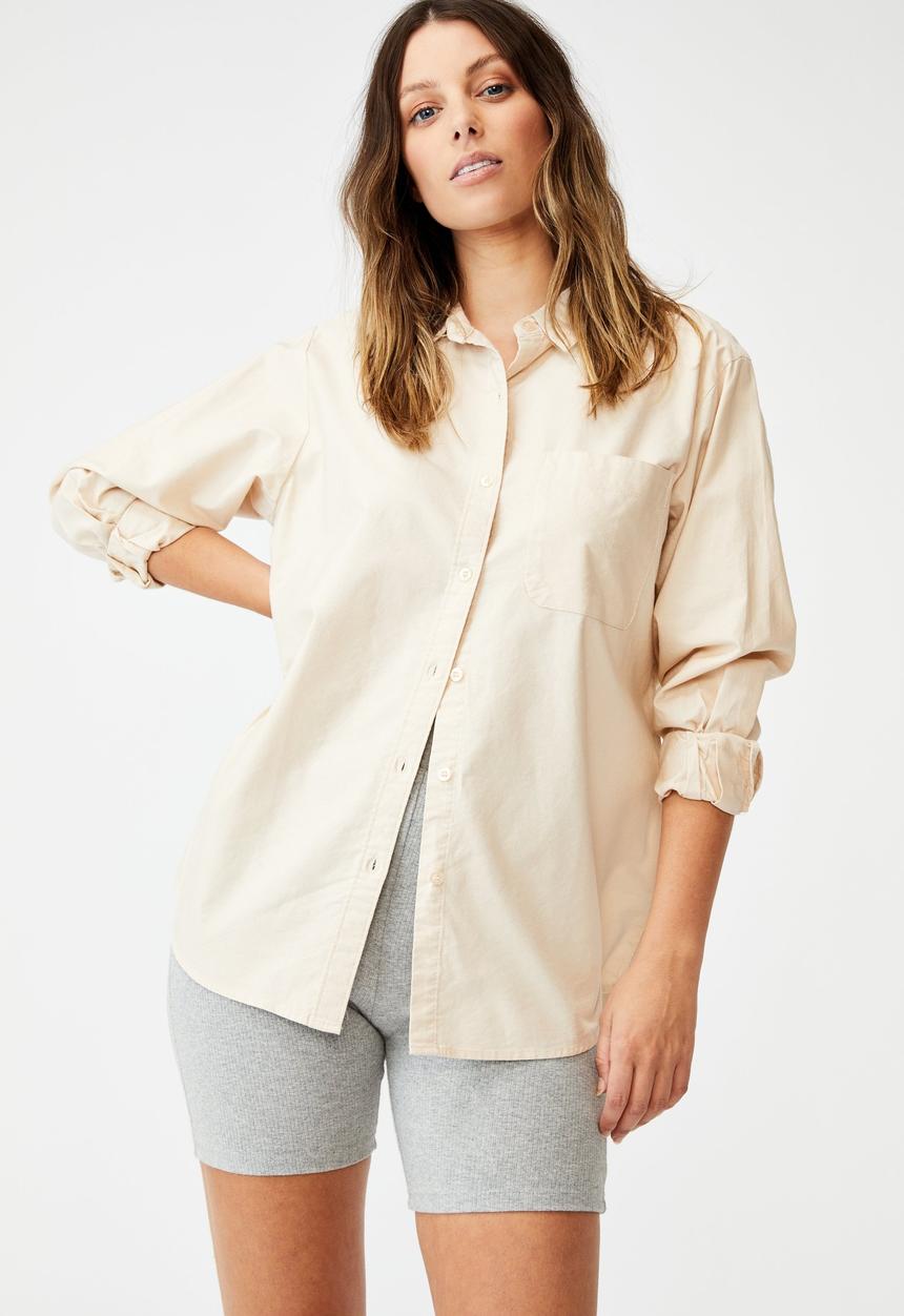 Cotton On - Preppy shirt - neutral 