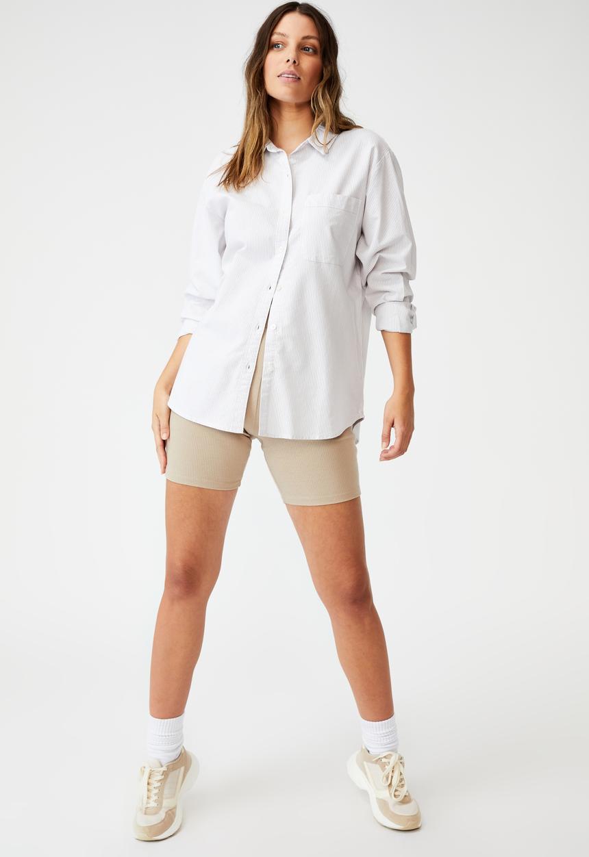 Cotton On - Preppy shirt - grey