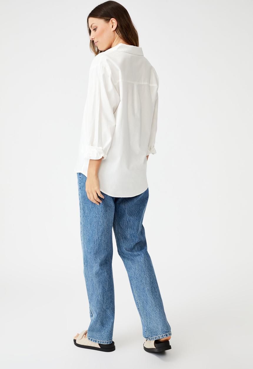 Cotton On - Preppy shirt - white