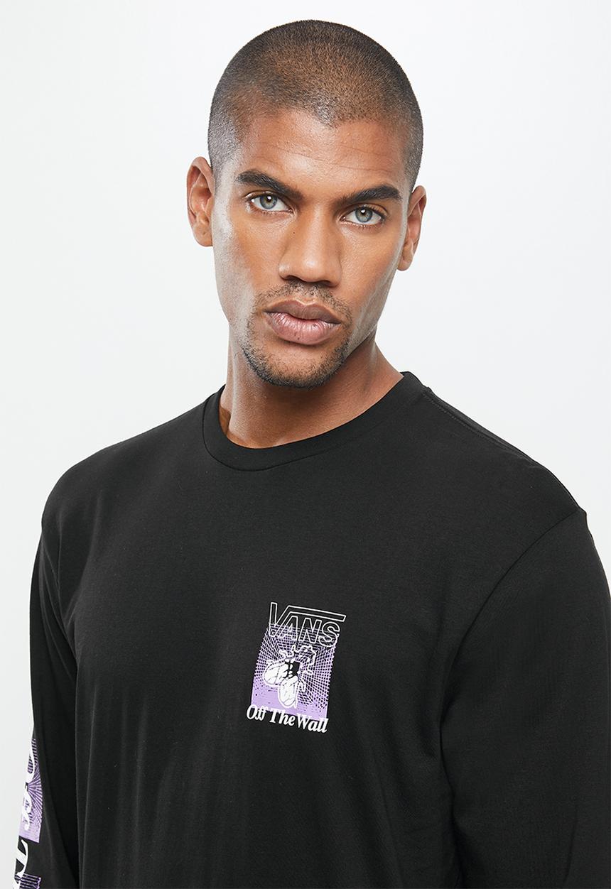 Vans - Fly net long sleeve tee - black