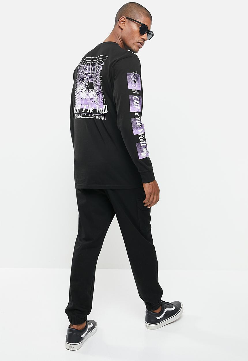 Vans - Fly net long sleeve tee - black