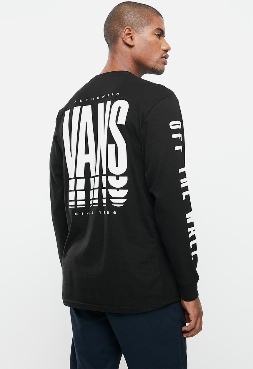 Vans - Vans reflect long sleeve tee - black