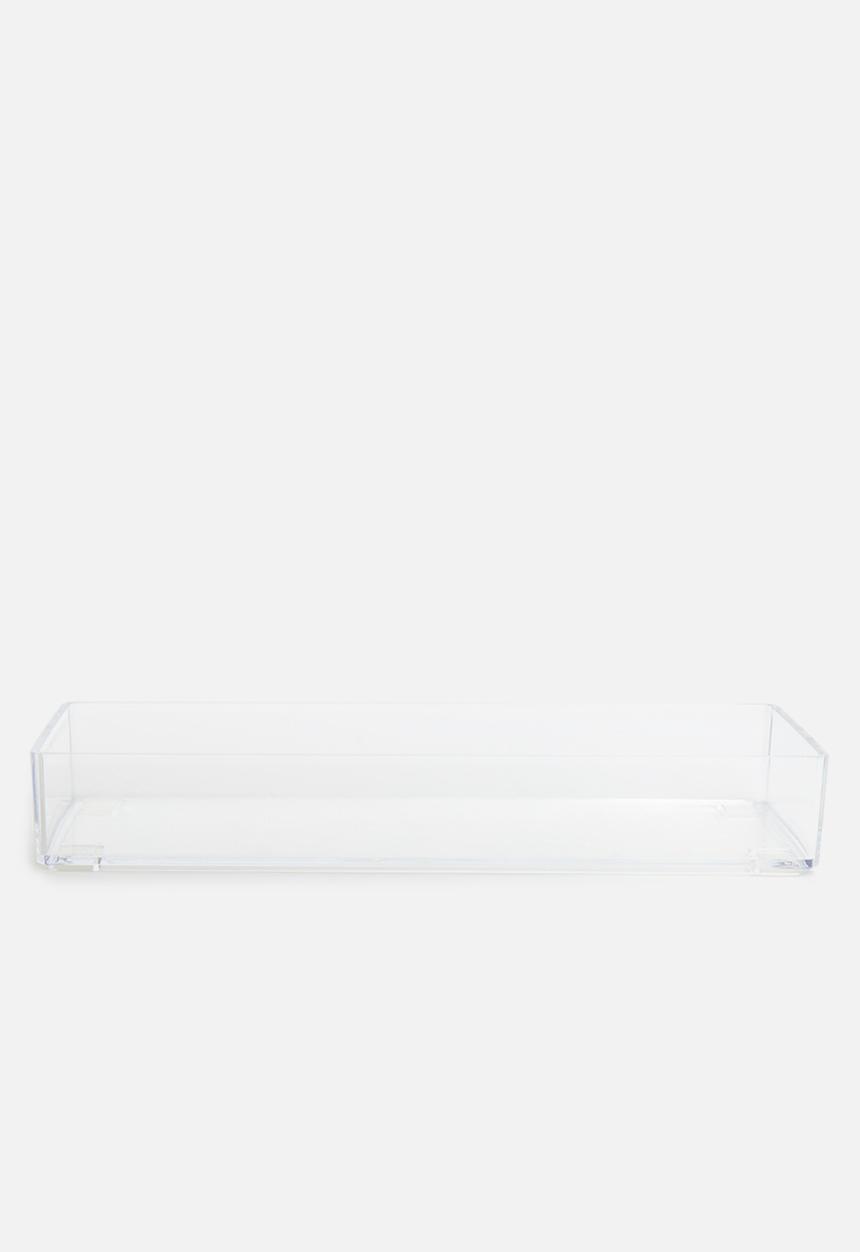 Storage Solutions - Make up organiser mix and match medium - clear