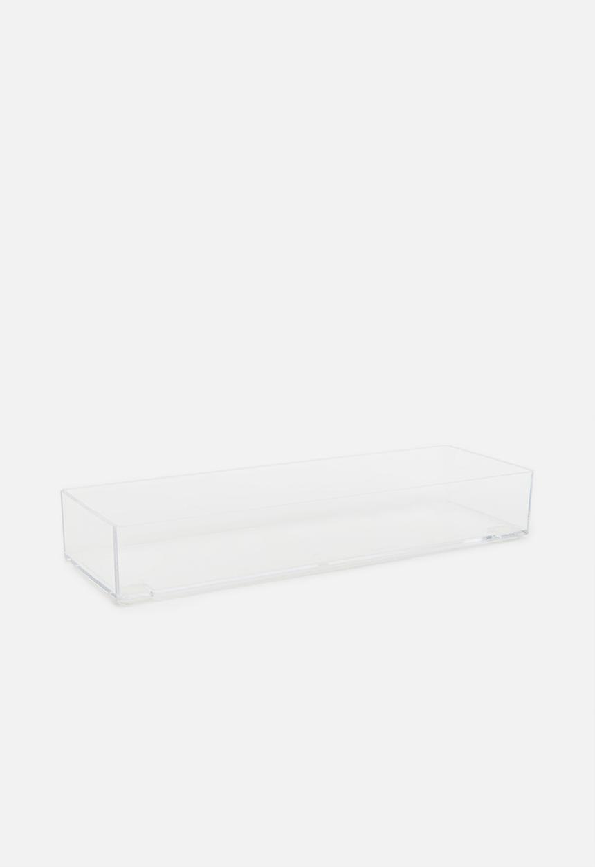 Storage Solutions - Make up organiser mix and match medium - clear