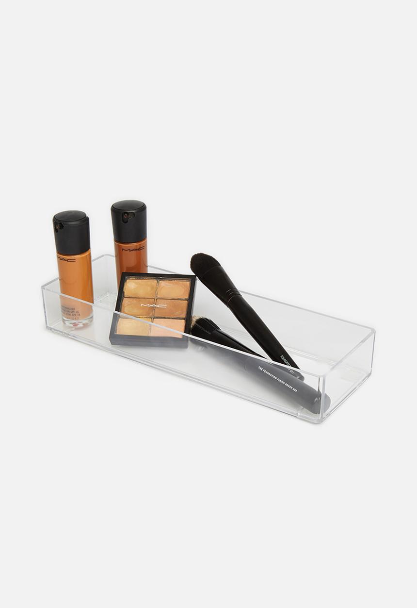Storage Solutions - Make up organiser mix and match medium - clear