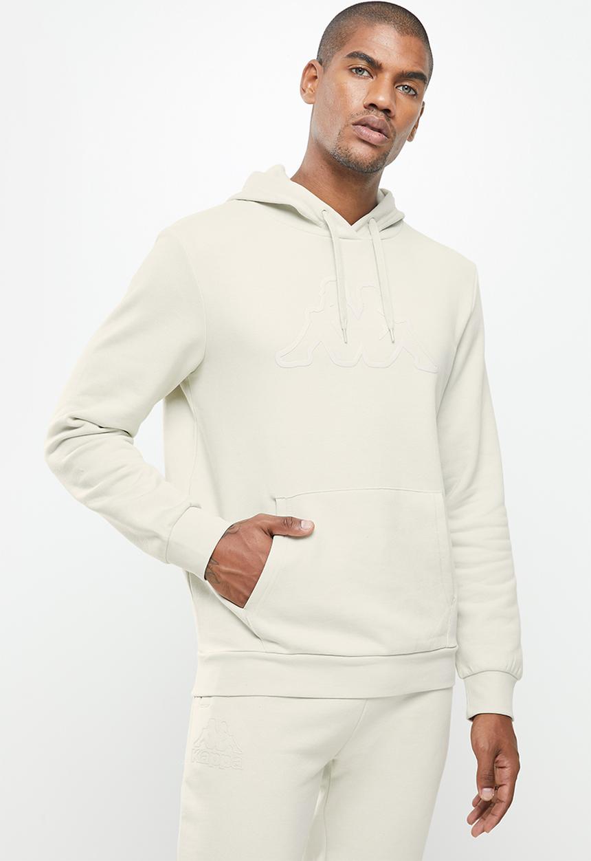 KAPPA - Logo cavil hoodie - beige