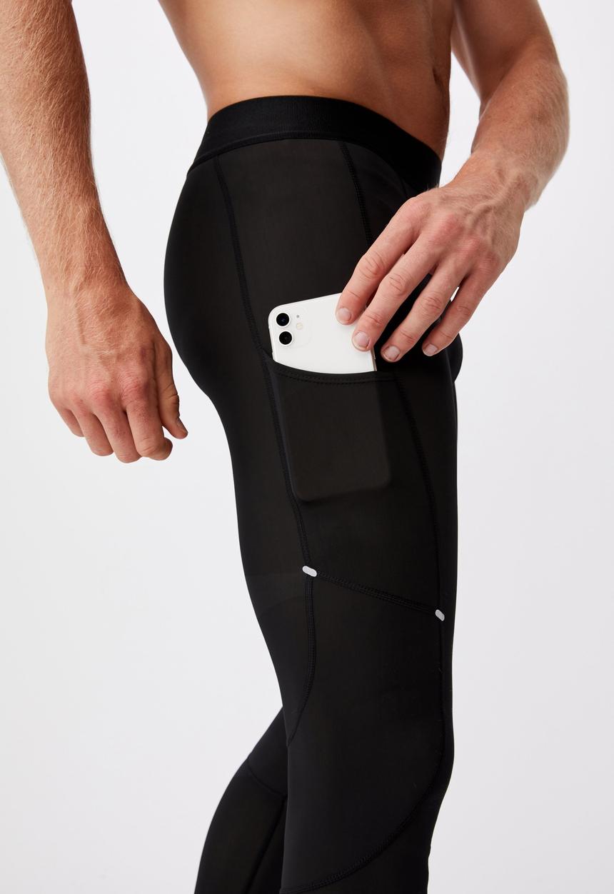 Cotton On - Active tech legging - black