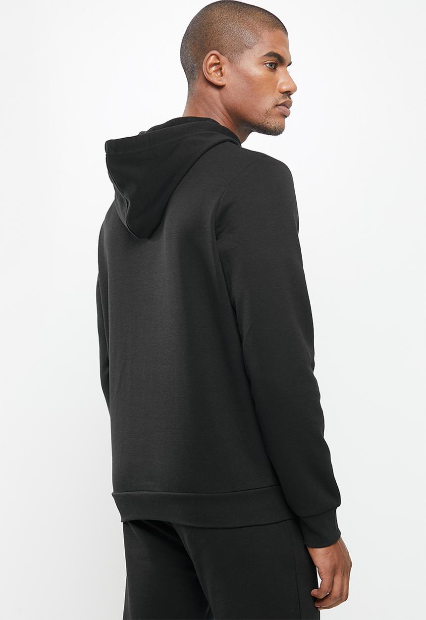 KAPPA - Logo cavil hoodie - black