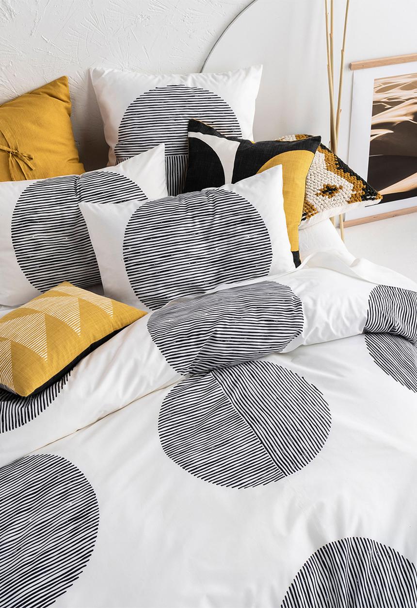 Linen House - Pani duvet cover set - black