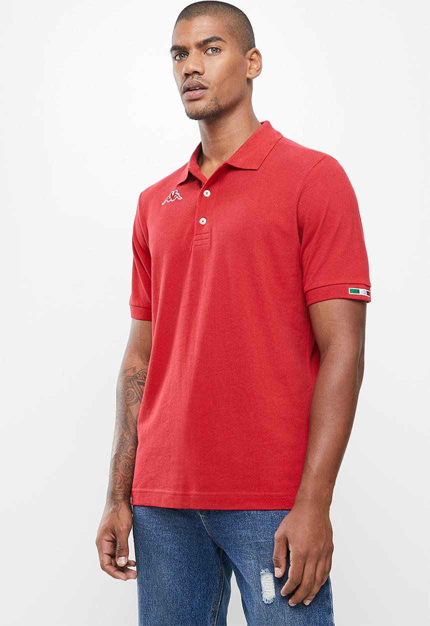 KAPPA - Logo maltaxita mss golfer - red