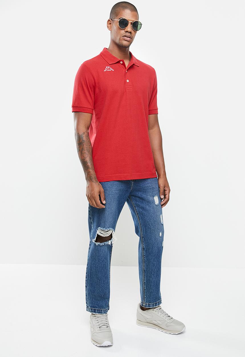 KAPPA - Logo maltaxita mss golfer - red