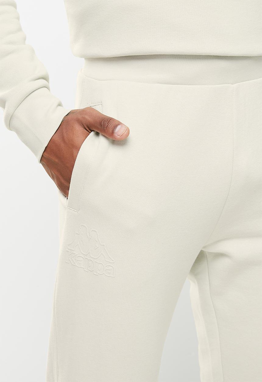 KAPPA - Logo crash pants - beige 
