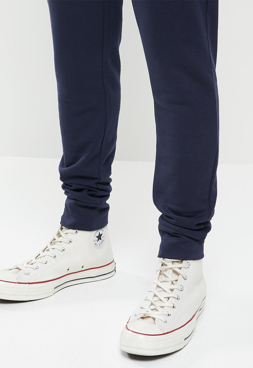 KAPPA - Logo crash pants - navy